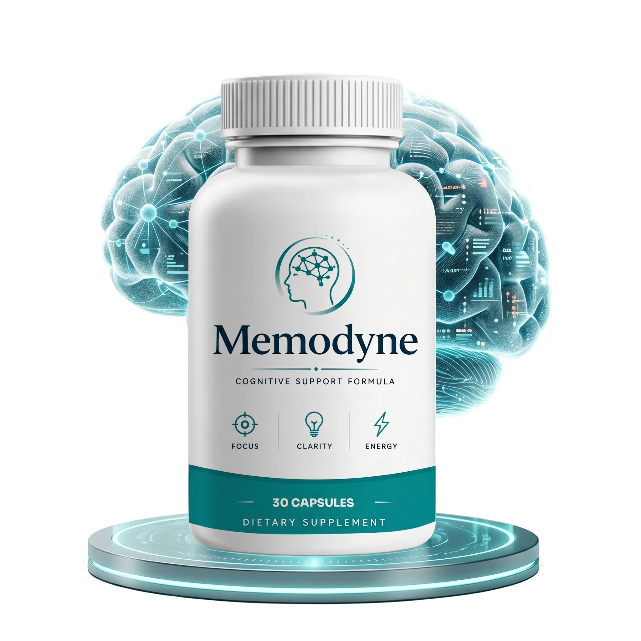 Memodyne supplement bottles